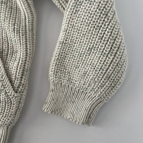 NWOT Jamie Kay Fog Fleck Bear Hoodie Sweater (1YR) - Picture 2 of 8